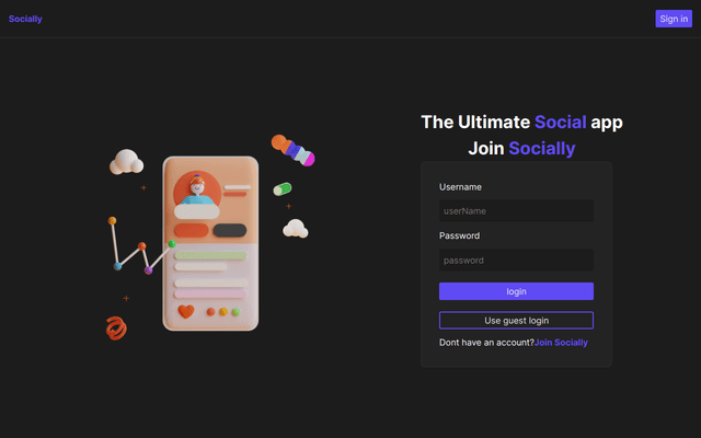 Socially
